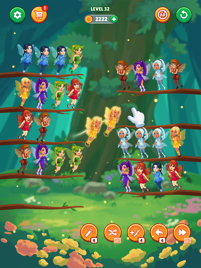 Fairy Sort - Color Puzzle