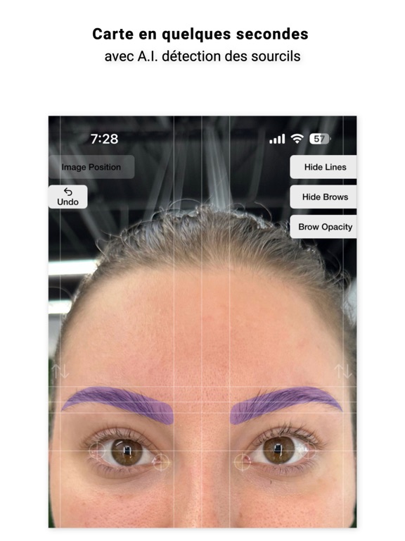 Screenshot #5 pour Concepteur de sourcils