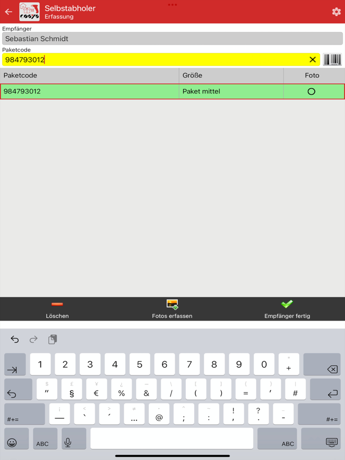 COSYS Postverteilung