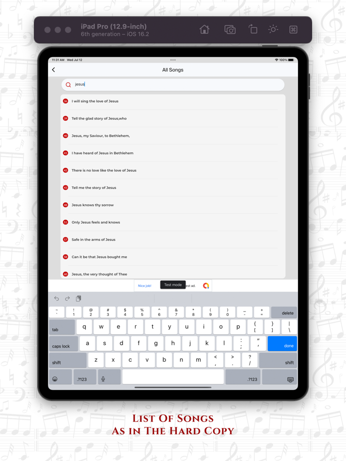 Sacred Songs and Solos Offline