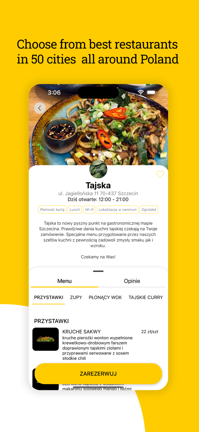 Zjedz.my Restaurant bookings