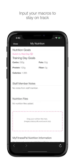 Game screenshot Food and Fitness App apk