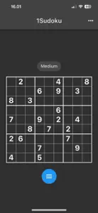 1Suduko screenshot #6 for iPhone