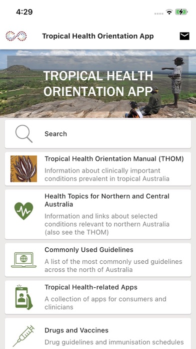 Tropical Health Orientation Screenshot