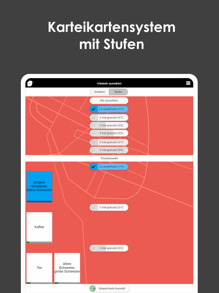 Lingos Vokabeltrainer