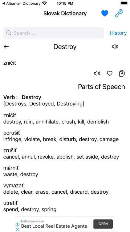 Smart Slovak Dictionary