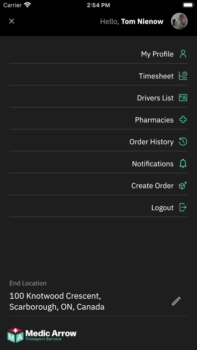MedicArrow Screenshot