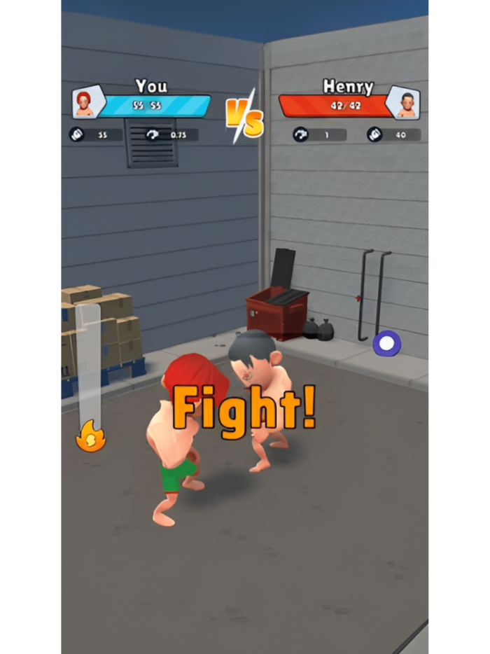Idle Merge Gym-MMA Ring Fight