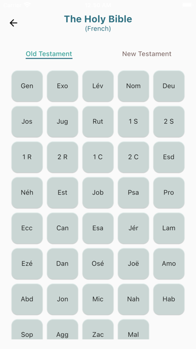 French Bible Audio - La Sainte Screenshot