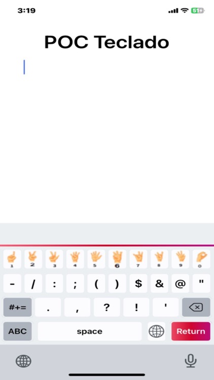 Sign Language Keyboard App