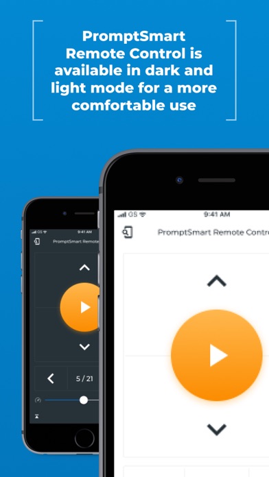 PromptSmart+ Remote Control Screenshot