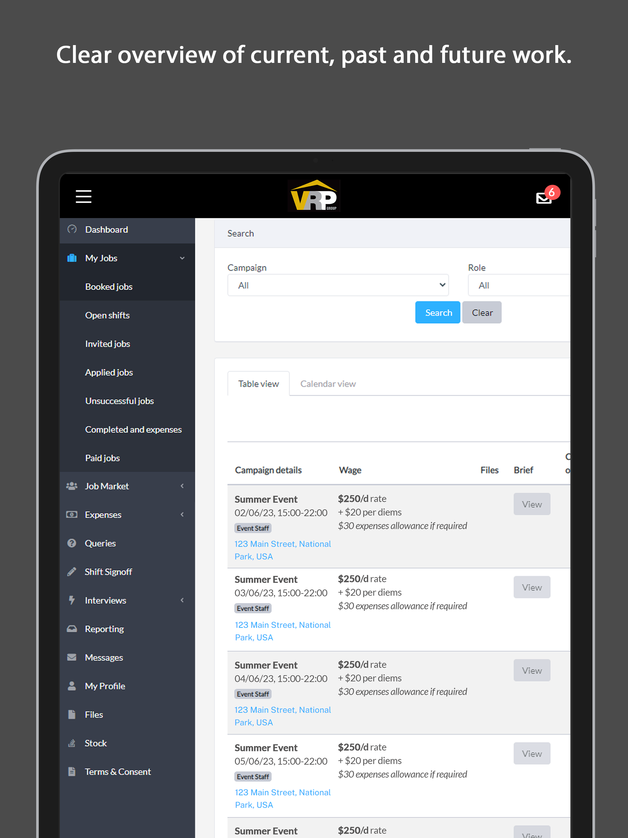 VRP GroupConnect screenshot 8