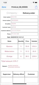 TC Print Invoice screenshot #3 for iPhone