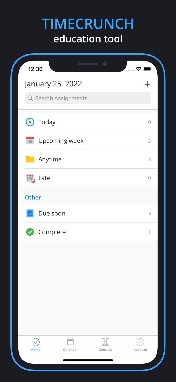 TimeCrunch Homework Tool