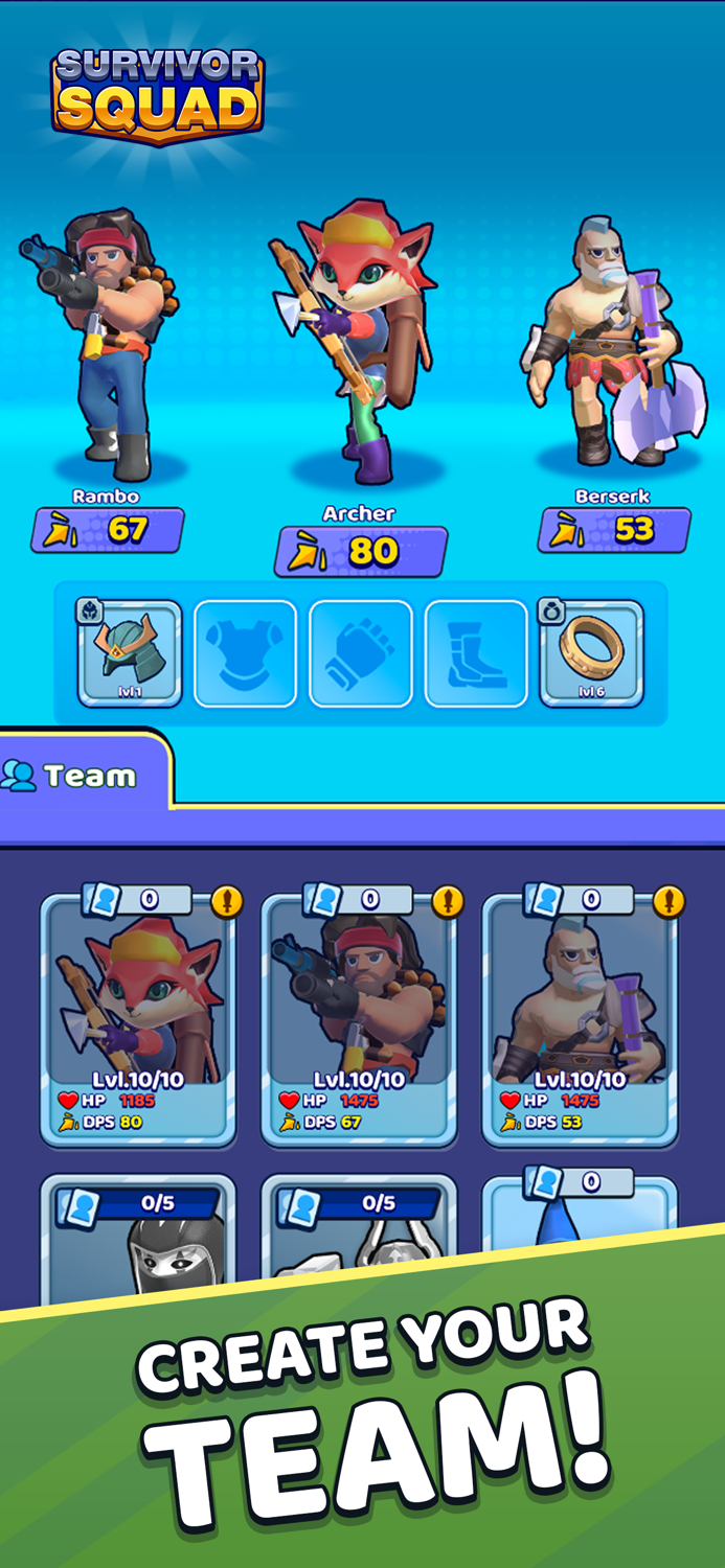 Survivor Squad Shooting Game