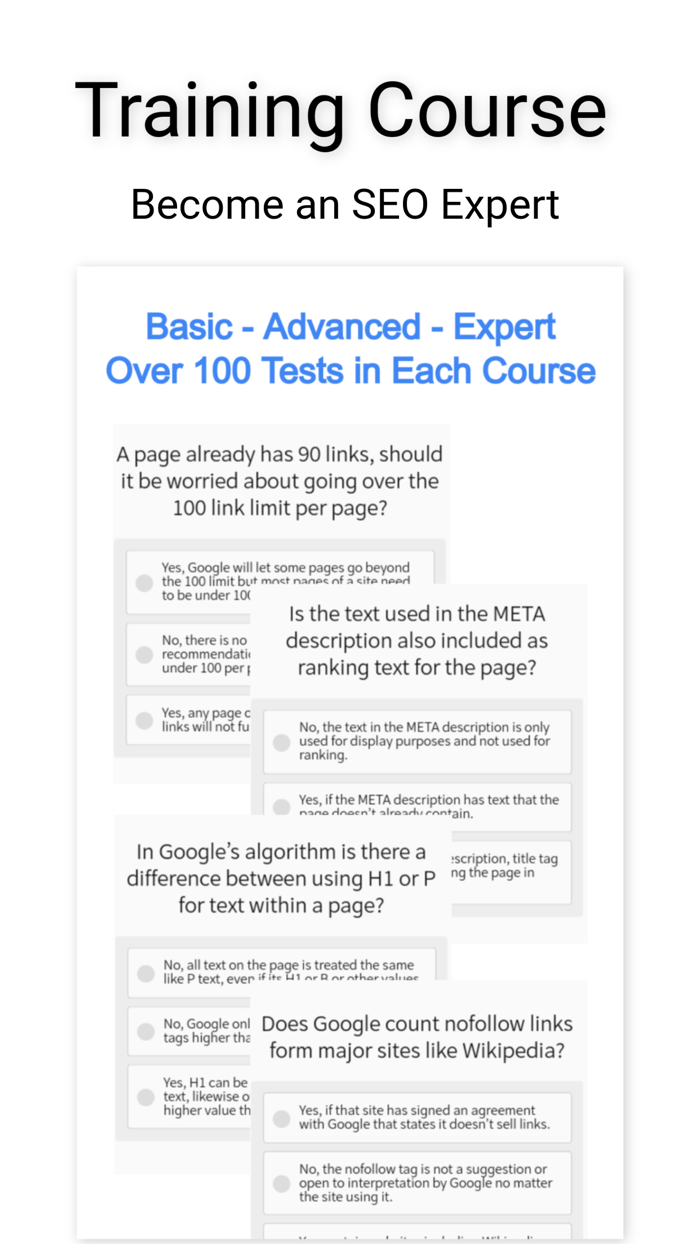 SEO Training and Tools