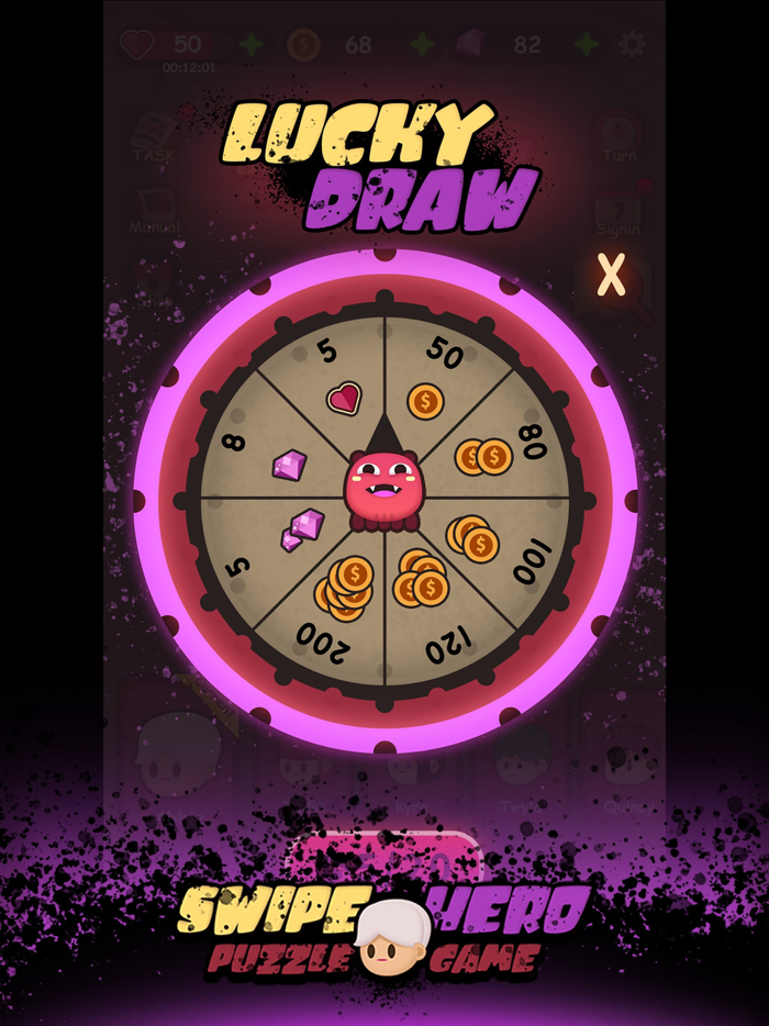 Swipe Hero - puzzle game