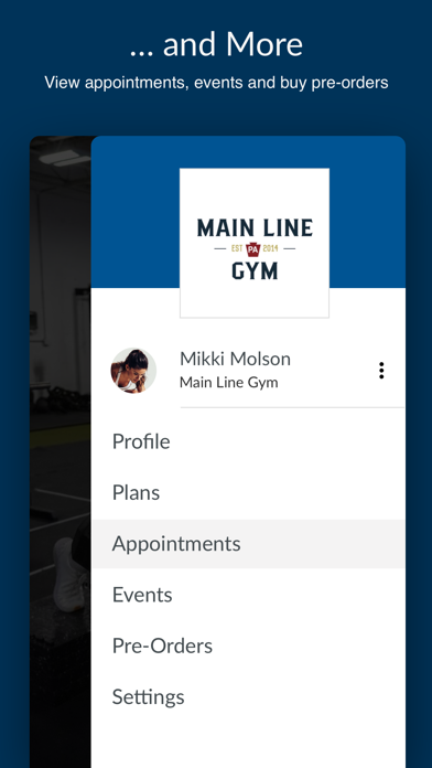 Main Line Gym Screenshot