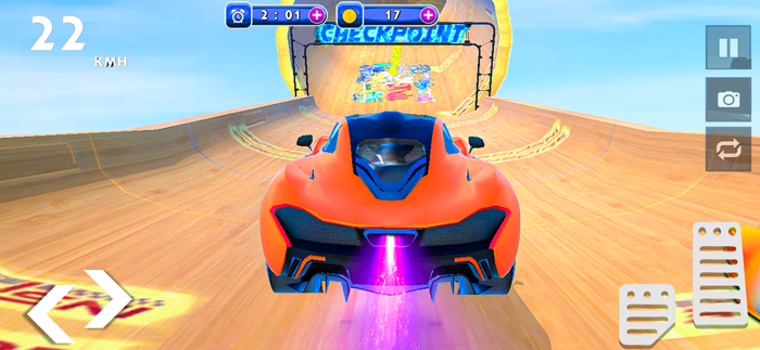 Mega Ramp Stunts - Car Games