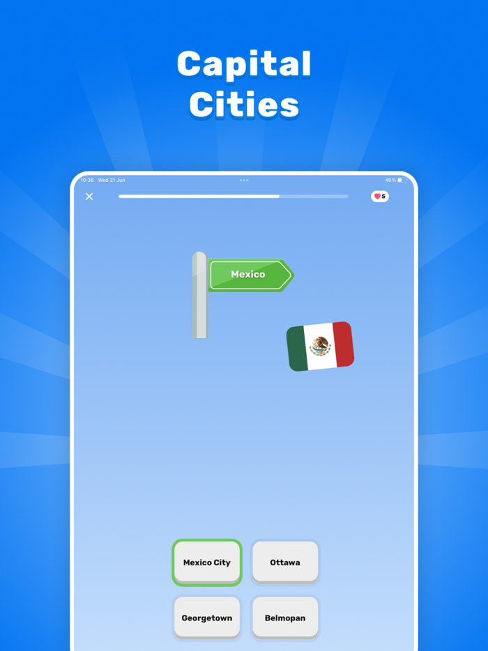 Flags of the World Map Quiz
