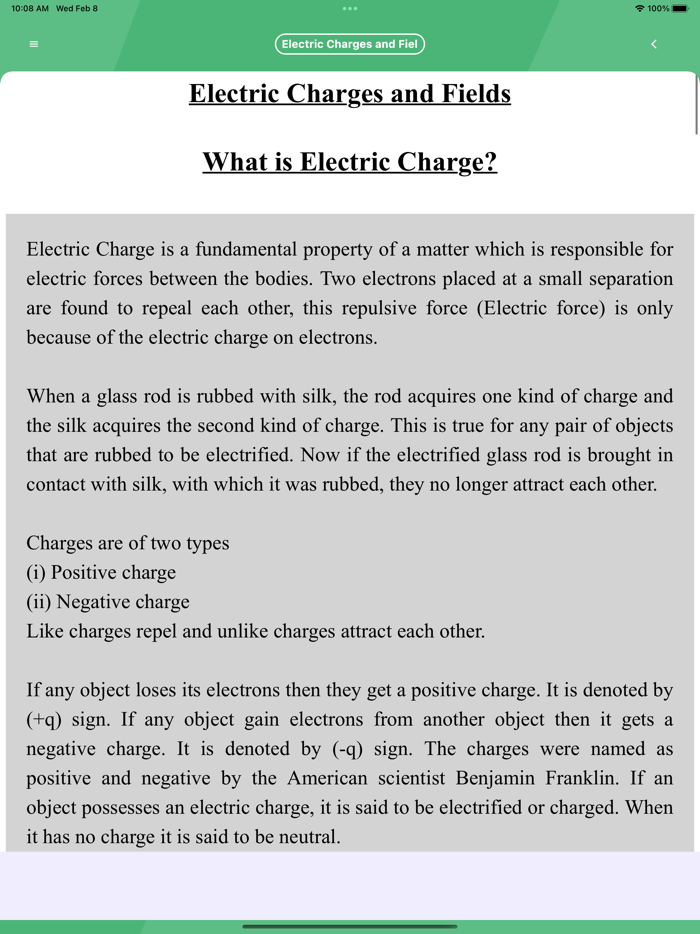Class 12 Physics Notes