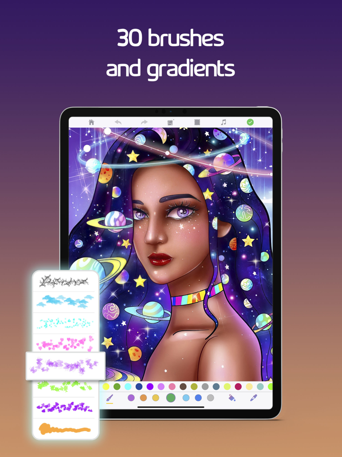 ColorRing adult coloring book