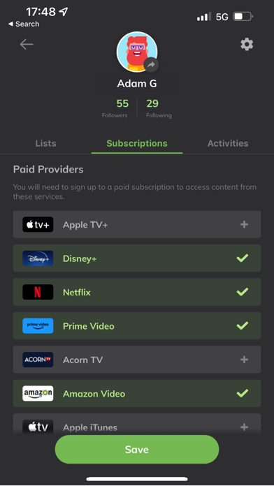Skroote - Movies, TV & Sport Screenshot