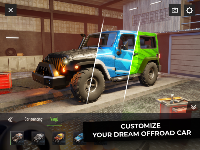 Offroad Car Tuning Simulator