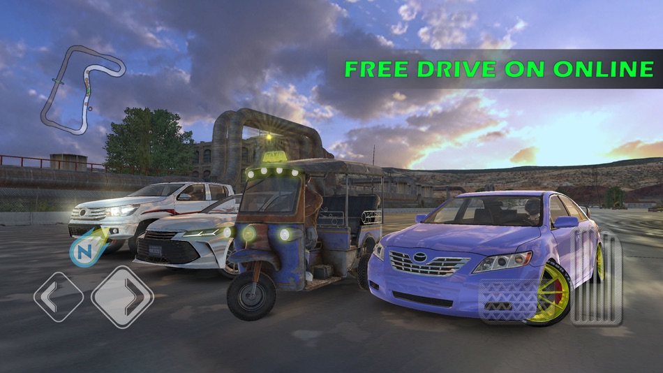 #8. Racing In Car Multiplayer (iOS) By: Makhsudjon Imomaliev