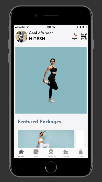 D5 Fitness Club app screenshot