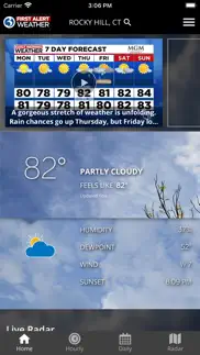 wfsb first alert weather iphone screenshot 1