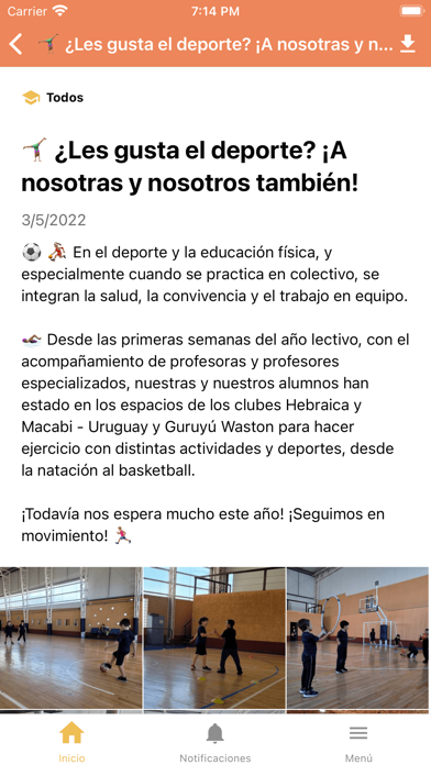 Colegio Bilingüe Ciudad Vieja Screenshot
