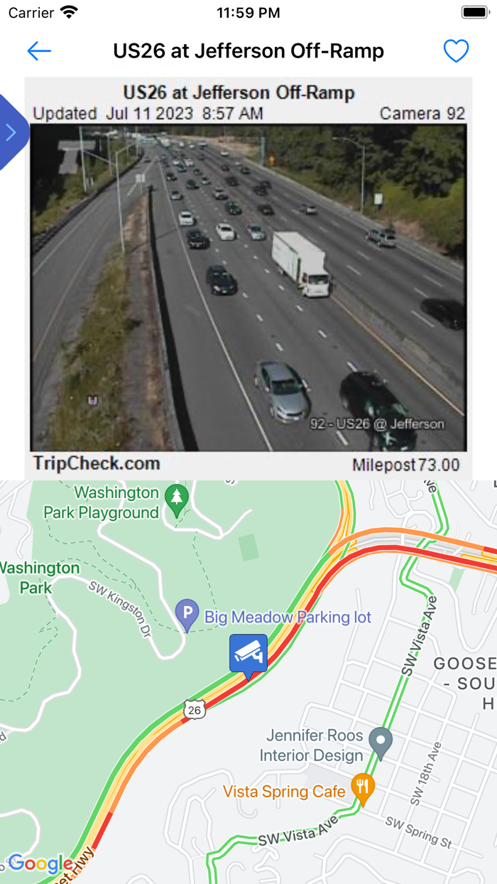 Live Traffic - Oregon