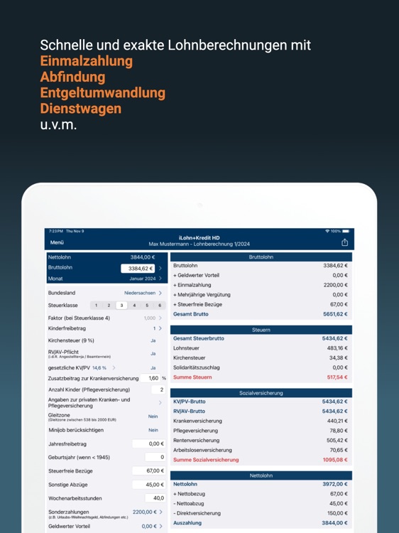 iLohn+Kredit HD 2024