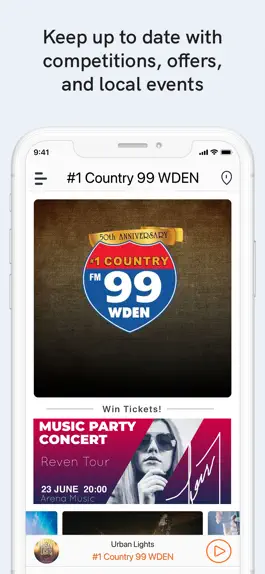 Game screenshot #1 Country 99 WDEN hack