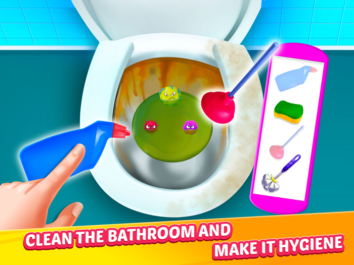 House Cleanup - Cleaning games