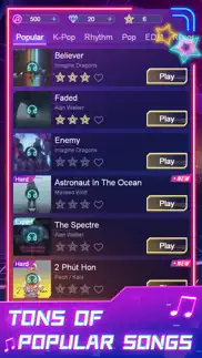 piano tap - edm music game iphone screenshot 1