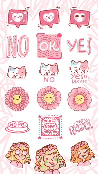Very PINK stickers! Screenshot