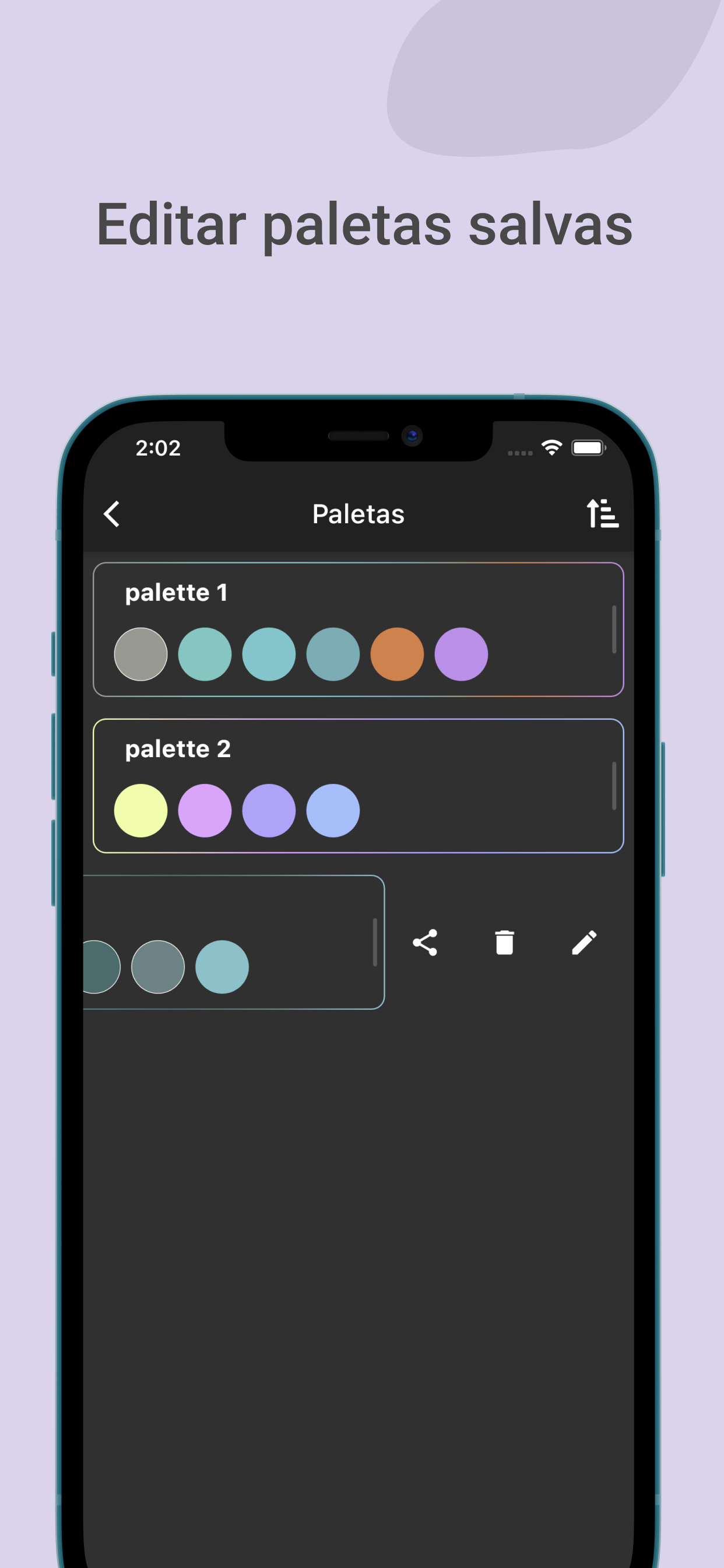Color Gear X: Colour Palette
