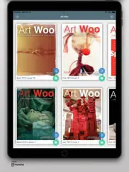 art woo magazine iPad Captures Décran 1