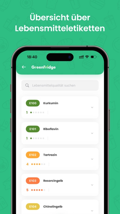 Lebensmitteletiketten Scannen screenshot-4