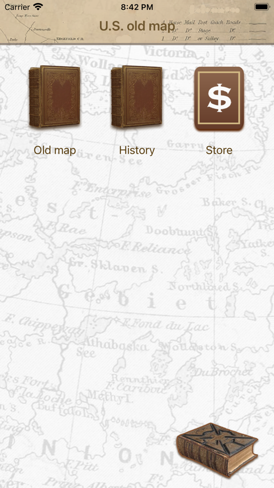 #1. U.S. old map (iOS) By: 跃伟 侯