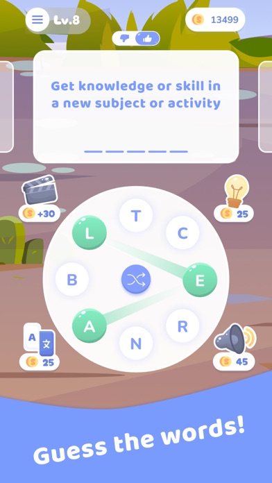 Quest of Words: Crossword Game Screenshot