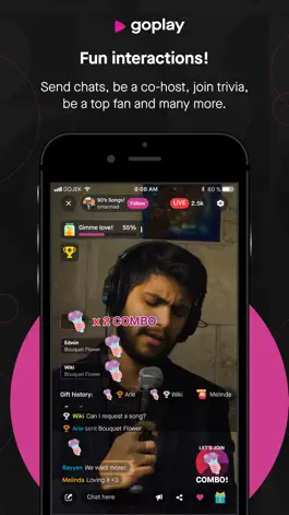 Game screenshot Goplay Live Stream Chat & Gift apk