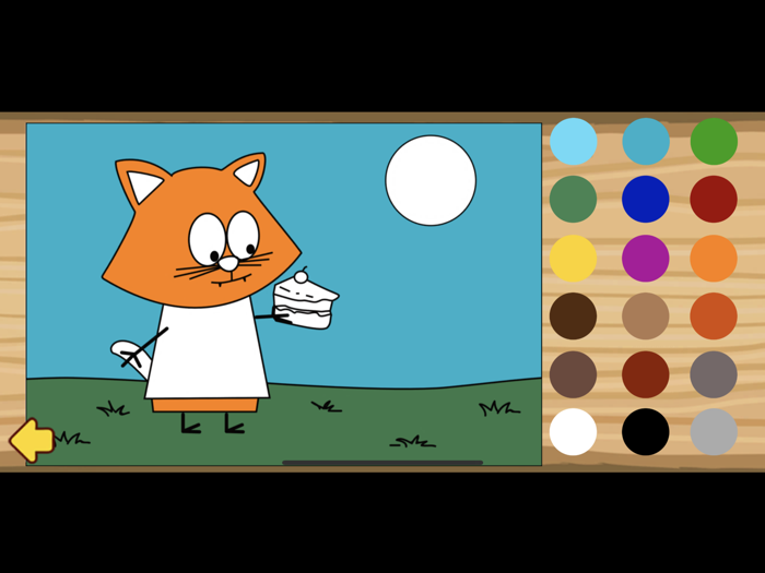 Polpetta and friends magic paint