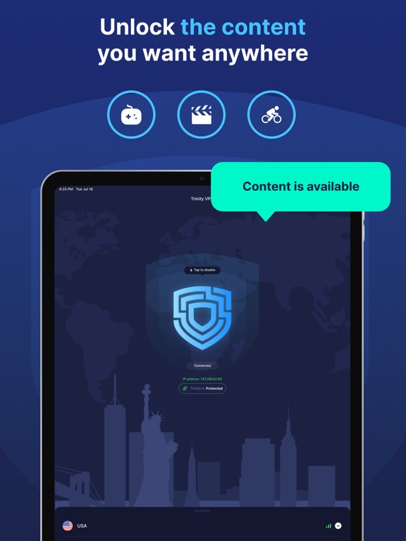 Trinity VPN - Fast & Unlimitedのおすすめ画像3