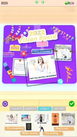 Game screenshot DIY Vision Board apk