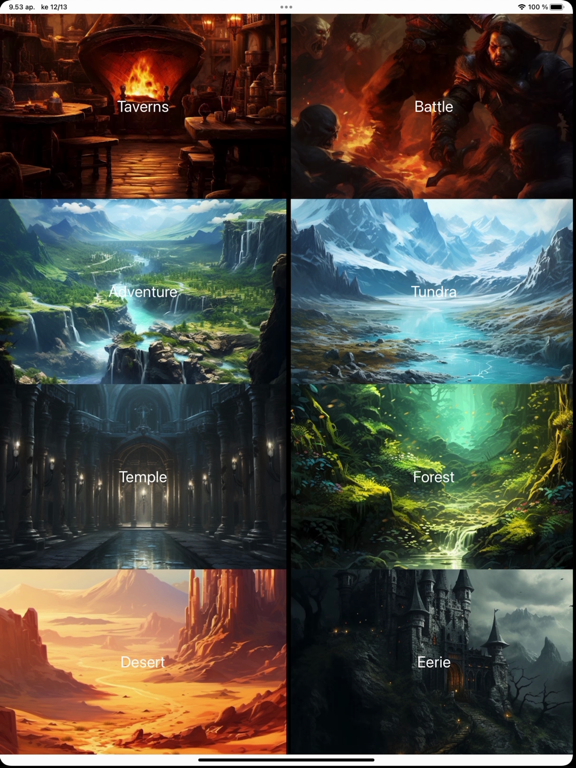 Screenshot #4 pour Tabletop RPG Music BGM 1