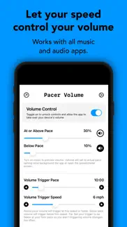 pacer volume: run motivation iphone screenshot 1