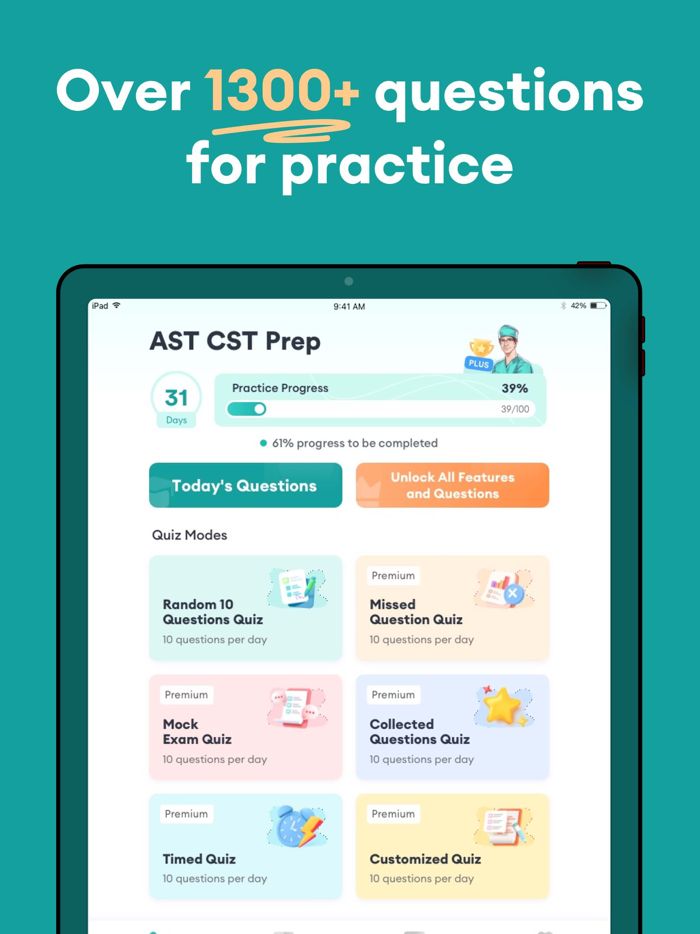 AST CST Test Prep 2023